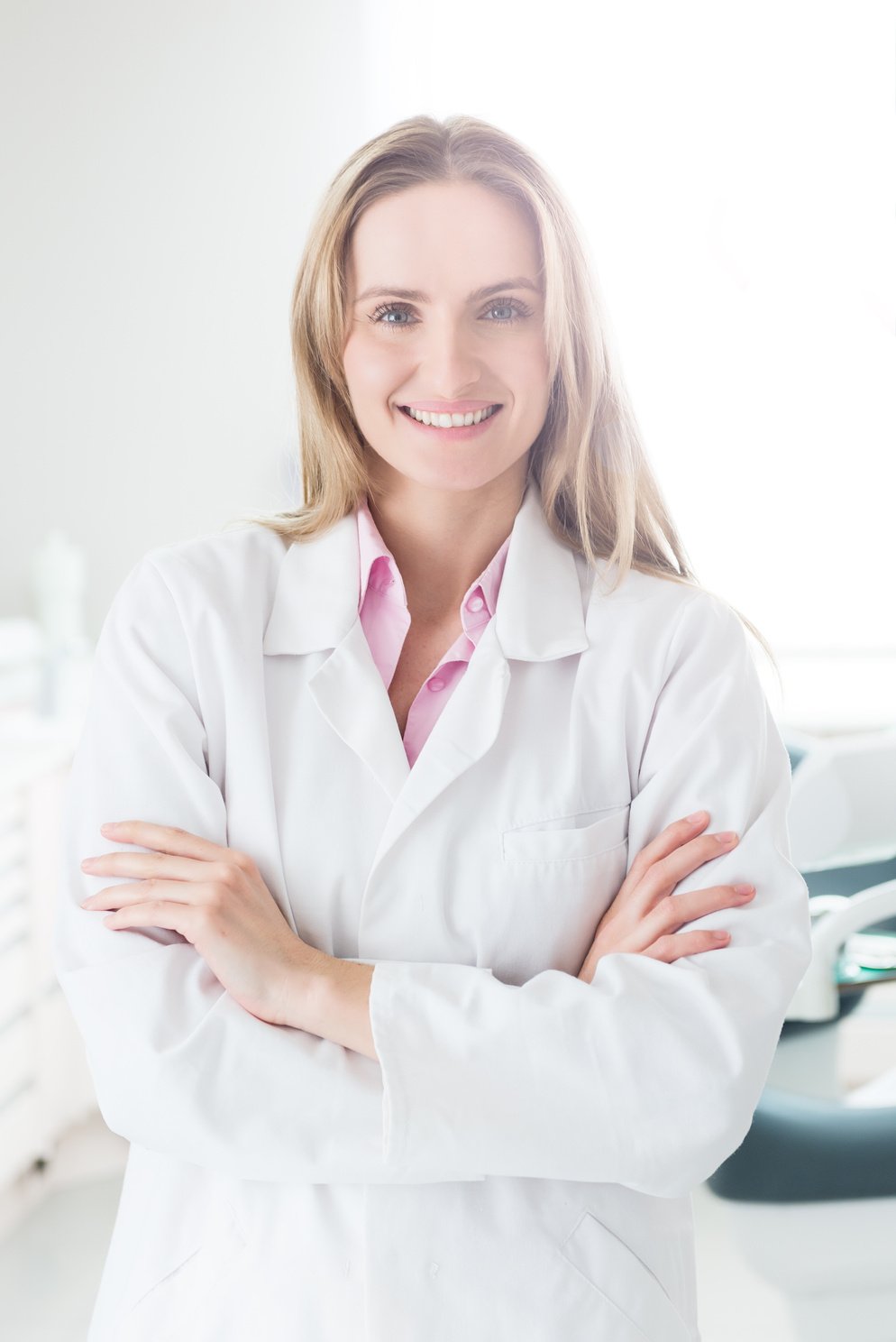 Beautiful & young medical expert